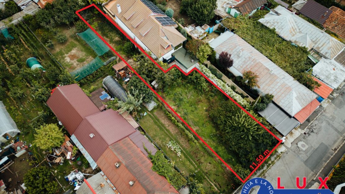 Fotografie: ID 7527 Teren pentru CASA TA – Strada Mihai Viteazu – PRET REDUS 69.000 EURO