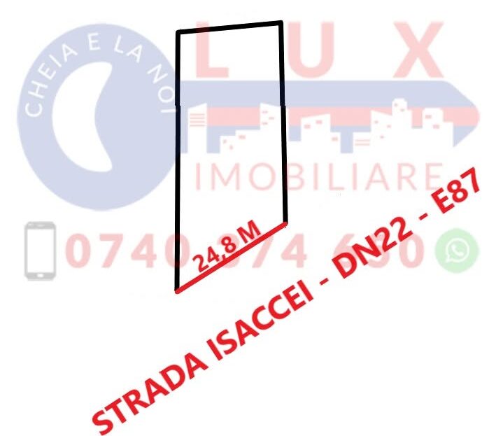 Fotografie: ID 7502 Teren INTRAVILAN – Str ISACCEI – DN22 – E87