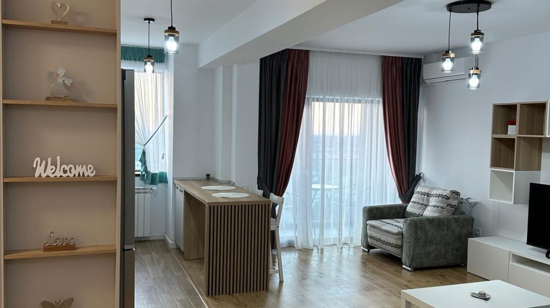 Fotografie 3: ID 20039 APARTAMENT MODERN CU PRIVELIȘTE DE VIS | DANUBIUS RESIDENCE | PARCARE SUBTERANĂ INCLUSĂ