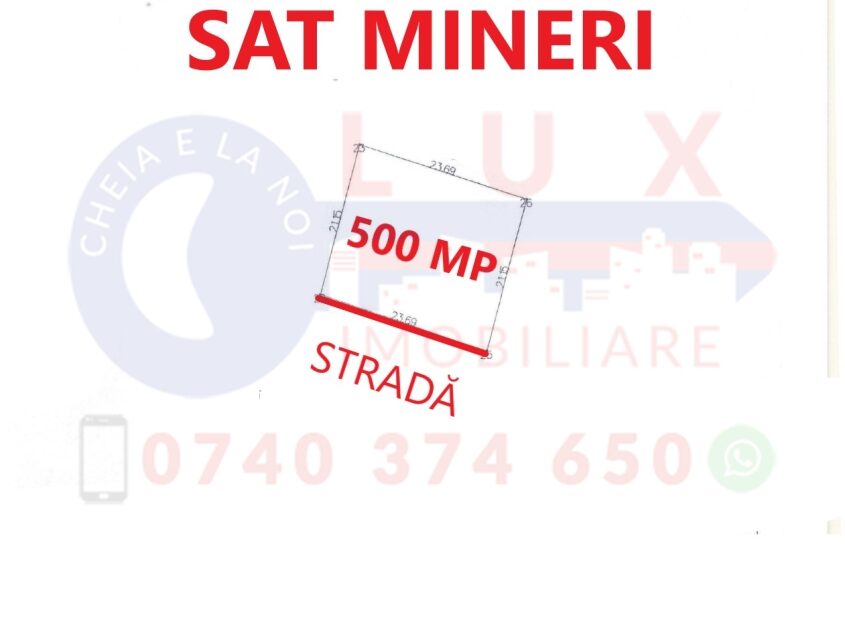 Fotografie 3: ID 7265 | CONSTRUIEȘTE-ȚI CASA VISURILOR | MINERI | #EXCLUSIVITATELUXIMOBILIARE