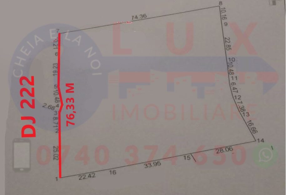 Fotografie: ID 7384 Teren intravilan 5.700 mp în Agighiol